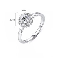 Ring Gaurosa Woman Fantasy in Silver Zircone SR0062 - SR0062_12